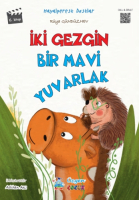 iki gezegen bir mavi yuvarlak